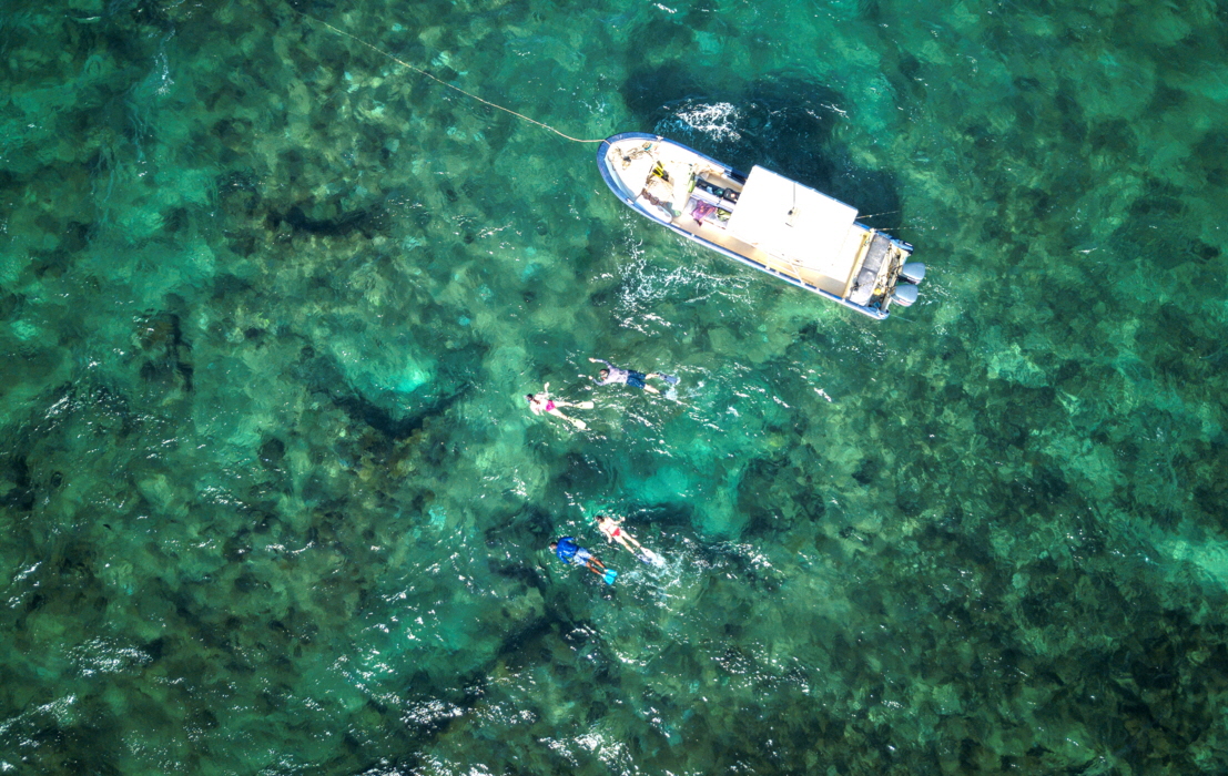 Snorkeln bei Manda Toto