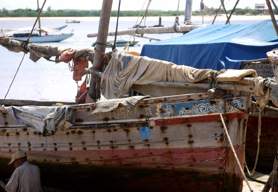 Insel Lamu Kenia Dhows 