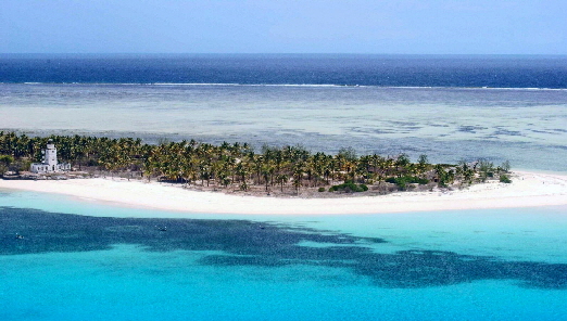 Fanjove Trauminsel im indischen Ocean