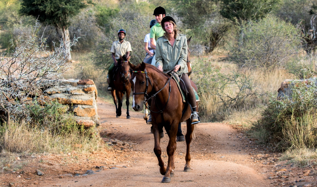 Ausritt in Lewa Downs