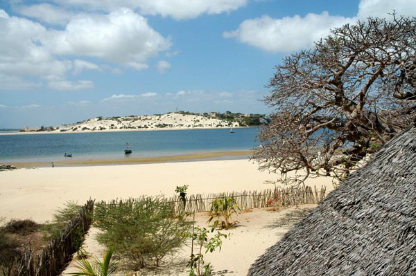 Blick vom Baoab House nach Shela